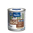 RIPOLIN - Peinture bois microporeuse satin - 0,5L - Blanc - vignette