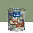 RIPOLIN - Peinture bois microporeuse satinée - 0,5L Vert Olivier - vignette
