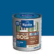 RIPOLIN - Peinture satinée - RIPOLIN Extrême Bois - Bleu Océan - 0,5L - vignette