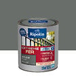 RIPOLIN - Peinture fer XT Fer Brillant Gris Acier RAL 7012 0,5L - vignette