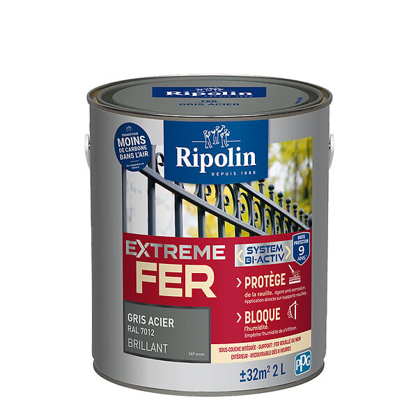 RIPOLIN - Ripolin xt fer gr aci ral7012 2l - large