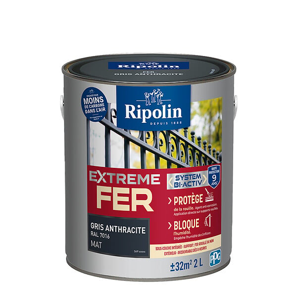 RIPOLIN - Ripolin ext fer mat gr anth2l - large