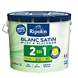 RIPOLIN - Peinture Acrylique RIPOLIN Murs et Plafonds 2 en 1 Blanc Satin 10L - vignette