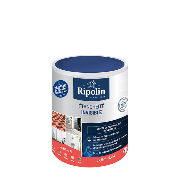 RIPOLIN - Etanchéité multi-usages - Invisible - 0.75L - large