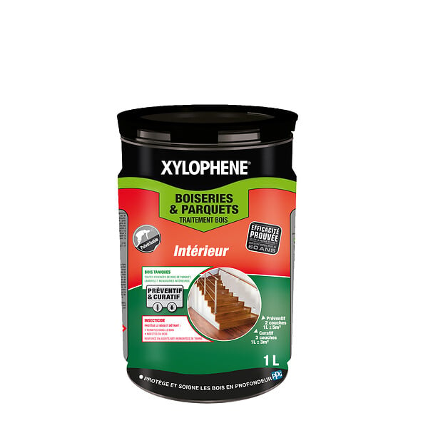 XYLOPHENE - Traitement boiseries-parquet Pot 1l expertise 60 ans - large