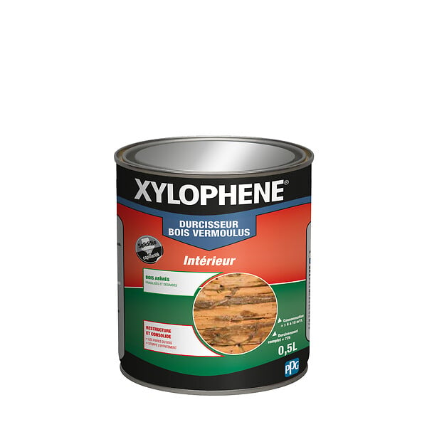 XYLOPHENE - Traitement bois vermoulus Pot 0.5l expertise 60 ans - large