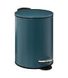 5 FIVE SIMPLY SMART - Poubelle de salle de bain en métal Bleu pétrole Soft Close 3 L - vignette