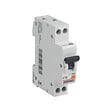 DEBFLEX - Disjoncteur phase + neutre 16A - ABS - Gris - vignette