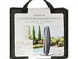 HESPERIDE - Housse pour parasol décentré L gris Hambo - 70 x 40 x 257 cm - Hespéride - vignette