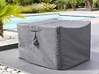 HESPERIDE - Housse pour table rectangulaire extérieure Hambo XL gris - 308 x 190 x 80 cm - Hespéride - vignette