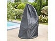 HESPERIDE - Housse pour loveuse/fauteuil suspendu Hambo gris - Ø 125 x 205 cm - Hespéride - vignette