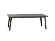 HESPERIDE - Table extensible rectangulaire alu Graphite Pavane - 8/12 places - Hespéride - vignette