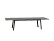 HESPERIDE - Table extensible rectangulaire alu Graphite Pavane - 8/12 places - Hespéride - vignette