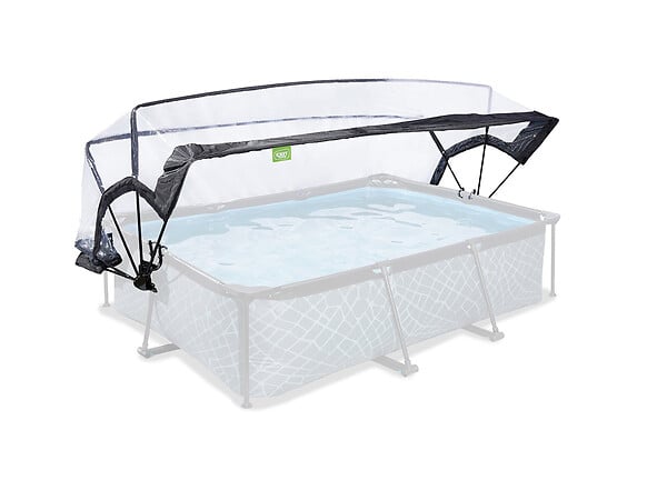 EXIT TOYS - Dôme pour piscine tubulaire rectangulaire 2,20 x 1,50 m - Exit Toys - large