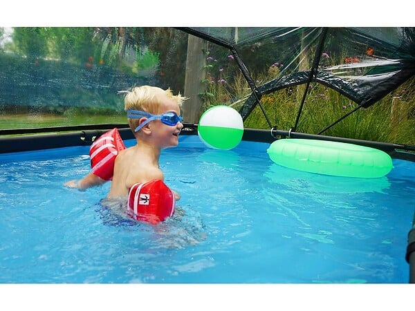 EXIT TOYS - Dôme pour piscine tubulaire rectangulaire 2,20 x 1,50 m - Exit Toys - large