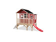 EXIT TOYS - Maisonnette en bois pour enfants Loft 350 Rouge - Exit Toys - vignette