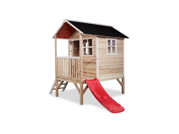 EXIT TOYS - Maisonnette en bois pour enfants Loft 300 Naturel - Exit Toys - large