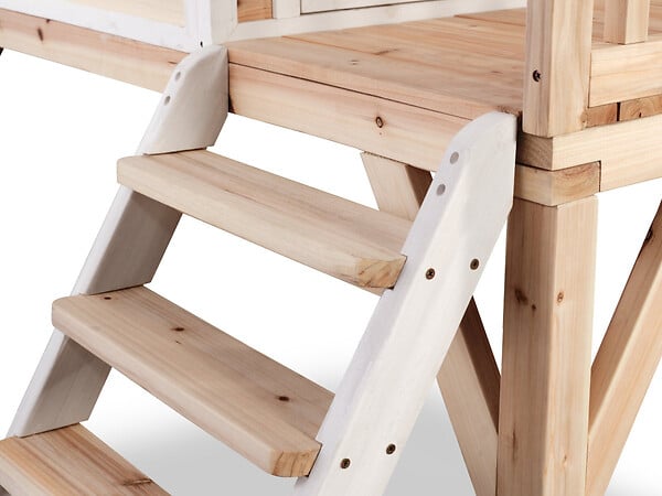EXIT TOYS - Maisonnette en bois pour enfants Loft 300 Naturel - Exit Toys - large