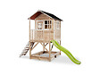 EXIT TOYS - Maisonnette en bois pour enfants Loft 500 Naturel - Exit Toys - vignette