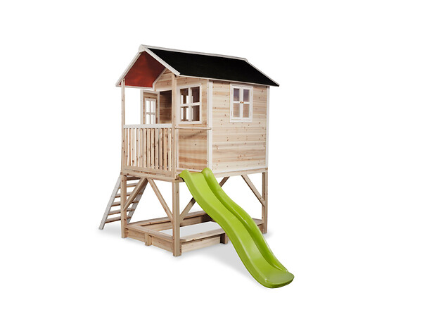 EXIT TOYS - Maisonnette en bois pour enfants Loft 500 Naturel - Exit Toys - large