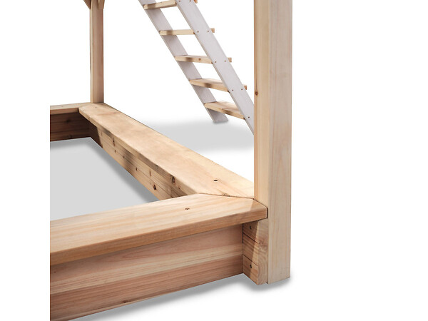 EXIT TOYS - Maisonnette en bois pour enfants Loft 500 Naturel - Exit Toys - large