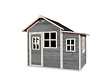 EXIT TOYS - Maisonnette en bois pour enfants Loft 150 Gris - Exit Toys - vignette