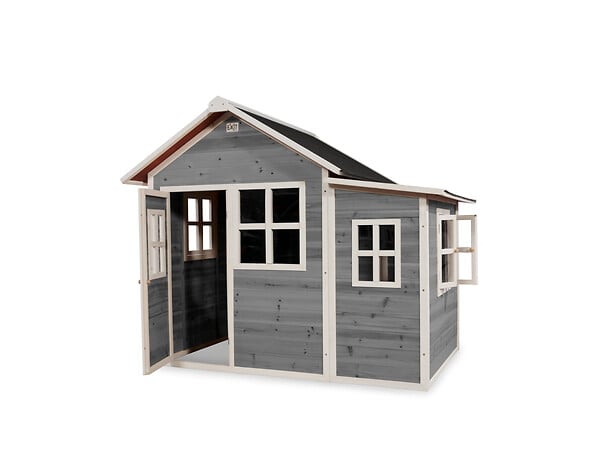 EXIT TOYS - Maisonnette en bois pour enfants Loft 150 Gris - Exit Toys - large