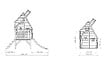 EXIT TOYS - Maisonnette en bois pour enfants Fantasia 300 Naturel - Exit Toys - vignette