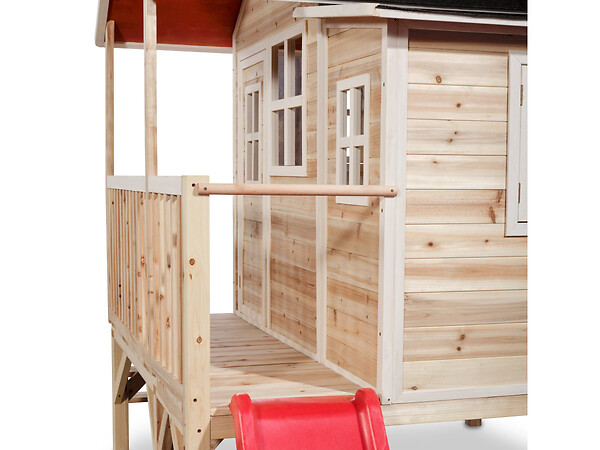 EXIT TOYS - Maisonnette en bois pour enfants Loft 350 Naturel - Exit Toys - large