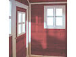 EXIT TOYS - Maisonnette en bois pour enfants Loft 300 Rouge - Exit Toys - vignette