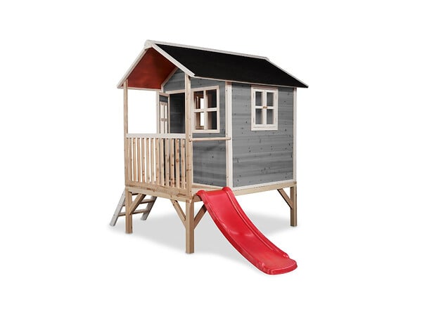 EXIT TOYS - Maisonnette en bois pour enfants Loft 300 Gris - Exit Toys - large