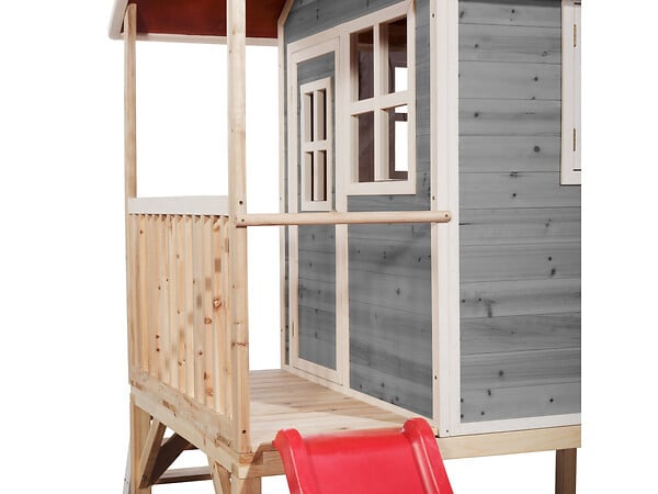 EXIT TOYS - Maisonnette en bois pour enfants Loft 300 Gris - Exit Toys - large