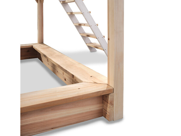 EXIT TOYS - Maisonnette en bois pour enfants Loft 500 Vert - Exit Toys - large