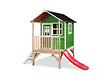EXIT TOYS - Maisonnette en bois pour enfants Loft 300 Vert - Exit Toys - vignette