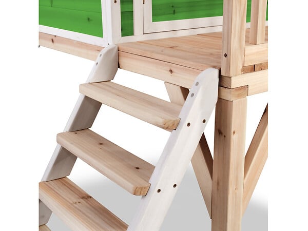 EXIT TOYS - Maisonnette en bois pour enfants Loft 300 Vert - Exit Toys - large