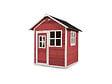 EXIT TOYS - Maisonnette en bois pour enfants Loft 100 Rouge - Exit Toys - vignette