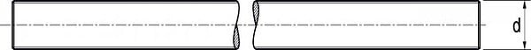 ACTON - Tige filetée nylon 6.6 DIN 976 1m M8 - ACTON - 828008 - large