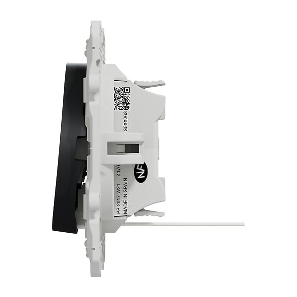 SCHNEIDER ELECTRIC - Interrupteur va-et-vient lumineux Odace - Anthracite - 10A - large