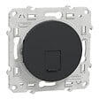 SCHNEIDER ELECTRIC - Odace, prise RJ45 Anthracite, grade 3 cat. 6 STP, à vis - vignette
