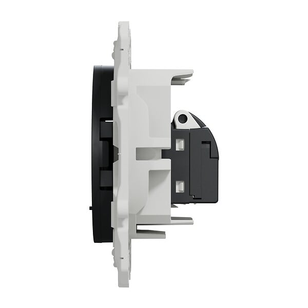 SCHNEIDER ELECTRIC - Odace, prise RJ45 Anthracite, grade 3 cat. 6 STP, à vis - large