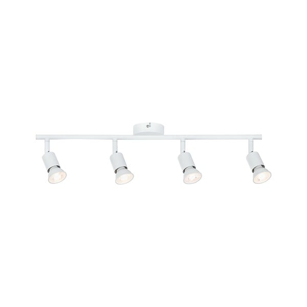 PAULMANN - Spots Carolina max.4x10W GU10 blanc dépoli 230V métal - large