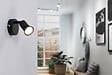 PAULMANN - Spot mural Carolina orientable GU10 noir mat 10W - vignette