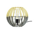 C-CREATION - Lampe coblence 221755 en peuplier gris et naturel - vignette