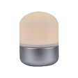 C-CREATION - Lampe tactile Piloul - Métal et verre - Blanc - Dimmable E14 - vignette
