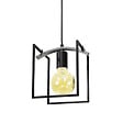 C-CREATION - Suspension Witten design - Métal noir - Hauteur réglable E27 - vignette