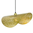 C-CREATION - Suspension métal Nisley - Doré - Diam.60cm - vignette