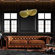 C-CREATION - Suspension métal Nisley - Doré - Diam.60cm - vignette
