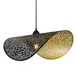 C-CREATION - Suspension métal Nisley Noir Diam.60cm - vignette