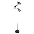 C-CREATION - Lampadaire latie 313953 en métal noir - vignette