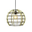 C-CREATION - Suspension en peuplier Fitane - Naturel et Blanc - vignette